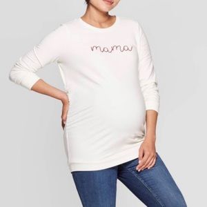 Target Isabel Maternity line Mama sweatshirt